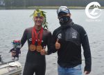 Nadador de 16 años José Tomás Miranda completa el “Tolten Wolf International Open Water Marathon”