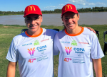 Chilenos Mahina Valdivia y Nacho Valdés desafiarán la Maratón Acuática Santa Fe-Coronda